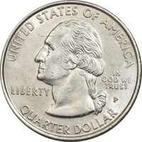 سکه کوارتر دلار 1999P ایالتی (نیوجرسی) - MS61 - آمریکا