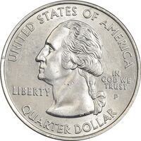 سکه کوارتر دلار 2004P ایالتی (تگزاس) - MS62 - آمریکا
