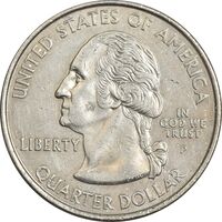 سکه کوارتر دلار 2002P ایالتی (لوئیزیانا) - AU55 - آمریکا