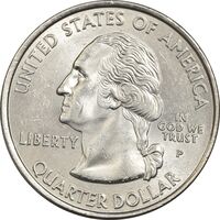 سکه کوارتر دلار 2000P ایالتی (کارولینای جنوبی) - MS63 - آمریکا