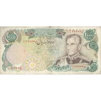 اسکناس 10000 ریال (یگانه - مهران) - تک - VF20 - محمد رضا شاه