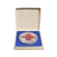 مدال یادبود جمعیت شیر و خورشید (سوئیس) - UNC - محمد رضا شاه