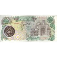 اسکناس 10000 ریال (اردلان - مولوی) با مهر شیر و خورشید - تک - AU50 - جمهوری اسلامی