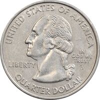 سکه کوارتر دلار 2006D ایالتی (داکوتای جنوبی) - AU50 - آمریکا