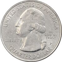 سکه کوارتر دلار 2015P (بنای یادبود ملی هومستد) - AU55 - آمریکا