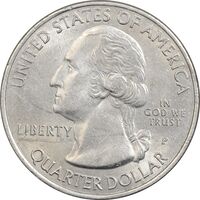 سکه کوارتر دلار 2015P (بنای یادبود ملی هومستد) - AU58 - آمریکا