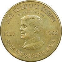 مدال یادبود جان اف. کندی - EF45 - آمریکا