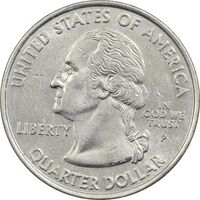 سکه کوارتر دلار 2000P ایالتی (کارولینای جنوبی) - MS61 - آمریکا