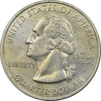 سکه کوارتر دلار 1999D ایالتی (نیوجرسی) - EF45 - آمریکا