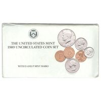 مجموعه سکه های آمریکا 1989 - UNC