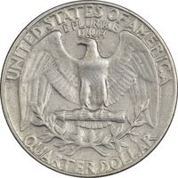 سکه کوارتر دلار 1969 واشنگتن - EF40 - آمریکا
