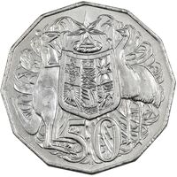 سکه 50 سنت 2015 الیزابت دوم - AU55 - استرالیا