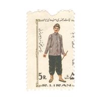 تمبر 5 ریال نوروز باستانی (خارج از کادر) - تک - جمهوری اسلامی