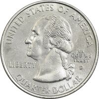 سکه کوارتر دلار 2000D ایالتی (کارولینای جنوبی) - AU - آمریکا