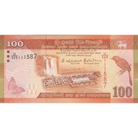 اسکناس 100 روپیه 2016 جمهوری دموکراتیک سوسیالیستی - تک - UNC63 - سریلانکا