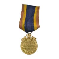 مدال برنز نجات آذربایجان (روبان فابریک) - EF - محمد رضا شاه