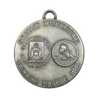 مدال آویزی دیدار استادان شنای بین المللی گلاسکو - AU - انگلیس