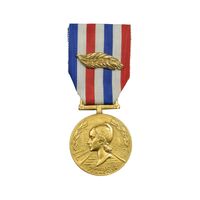 مدال آویزی برنز افتخار راه آهن 1985 - UNC - فرانسه