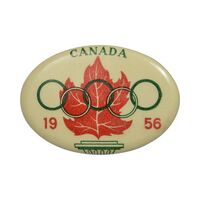 نشان المپیک کانادا 1956 - AU - کانادا