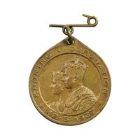 مدال تاج گذاری پادشاه جورج ششم و ملکه الیزابت 1937 - AU - آفریقای جنوبی