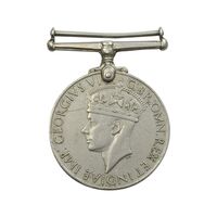 مدال یادبود جنگ جهانی دوم جرج ششم - AU - انگلستان