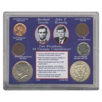 مجموعه سکه های آمریکا - کندی و لینکلن
