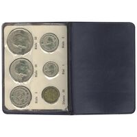 پک سکه های رایج بانک مرکزی 1354 - UNC - محمد رضا شاه