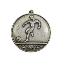مدال آویز فوتبال - EF - محمدرضا شاه