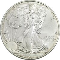 مدال یادبود 1 دلار 2013 عقاب - MS63 - آمریکا