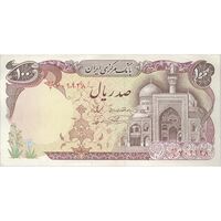 اسکناس 100 ریال (نمازی - نوربخش) - تک - AU58 - جمهوری اسلامی