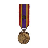 مدال برنز نجات آذربایجان (شب) - MS61 - محمد رضا شاه