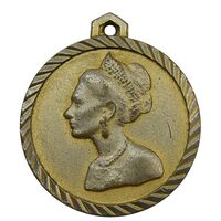 مدال آویز فرح پهلوی 1354 - EF -  محمد رضا شاه