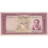 اسکناس 100 ریال کراواتی 1330 - تک - VF30 - محمد رضا شاه