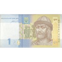 اسکناس 1 هریونیا 2014 جمهوری - تک - UNC63 - اوکراین