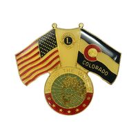 نشان باشگاه بین المللی لاینز - کلرادو - AU - ایالات متحده آمریکا