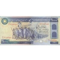 اسکناس 10000 ریال (ایروانی - نوربخش) - تک - AU53 - جمهوری اسلامی