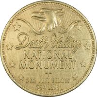 مدال یادبود دره ملی مرگ کالیفرنیا - AU50 - ایالات متحده آمریکا