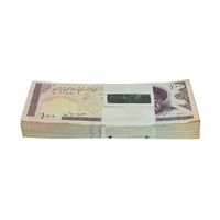 بسته اسکناس 100 ریال (نمازی - نوربخش) شماره کوچک - UNC - جمهوری اسلامی
