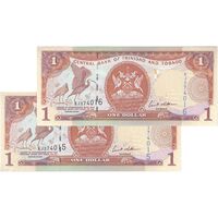 اسکناس 1 دلار 2006 جمهوری - جفت - UNC62 - ترینیداد و توباگو