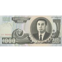 اسکناس 1000 وون 2006 جمهوری دموکراتیک خلق - تک - UNC63 - کره شمالی