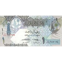 اسکناس 1 ریال بدون تاریخ (2017) حمد بن خلیفه آل ثانی - تک - AU - قطر