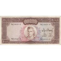 اسکناس 1000 ریال (آموزگار - فرمان فرماییان) - تک - VF30 - محمد رضا شاه