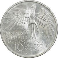سکه 10 مارک 1972F المپیک مونیخ - MS64 - آلمان