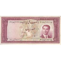 اسکناس 100 ریال کراواتی 1332 - تک - VF35 - محمد رضا شاه