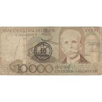 اسکناس 10000 کروزیرو بدون تاریخ(1984-1985) جمهوری فدراتیو - تک - F - برزیل