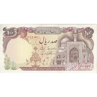 اسکناس 100 ریال (نمازی - نوربخش) شماره بالا نازک - تک - UNC61 - جمهوری اسلامی