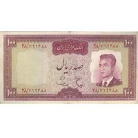 اسکناس 100 ریال (هویدا - سمیعی) - تک - VF30 - محمد رضا شاه