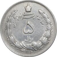 سکه 5 ریال 1310 - AU50 - رضا شاه