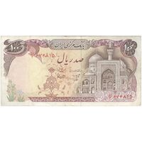 اسکناس 100 ریال (بنی صدر - نوبری) - تک - VF30 - جمهوری اسلامی