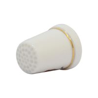 انگشتانه چینی قدیمی با طرح نشان ملی پادشاهی بلژیک  - کد 007058